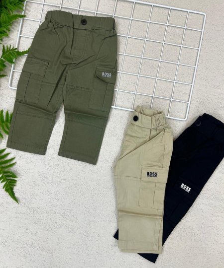 بنطلون دكماخ ولادي بيبي BOSS