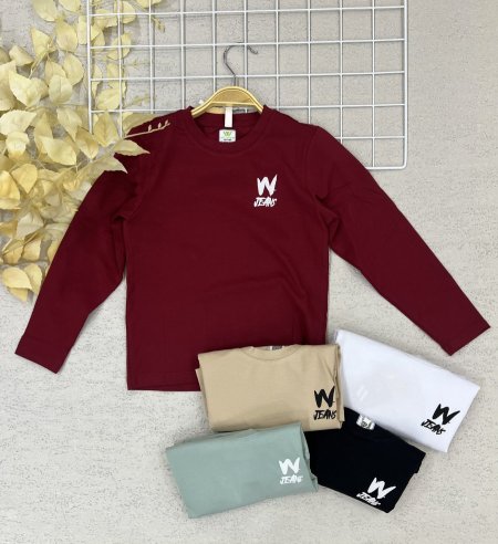 بلوزة ولادي  ربيعي W jeans