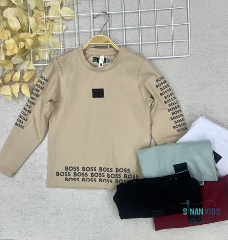 بلوزة ولادي ربيعي boss